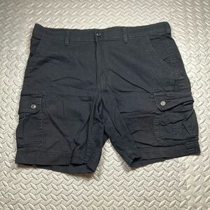 The Foundry Supply Co. Black Men’s Cargo‎ Shorts Size Waist 44